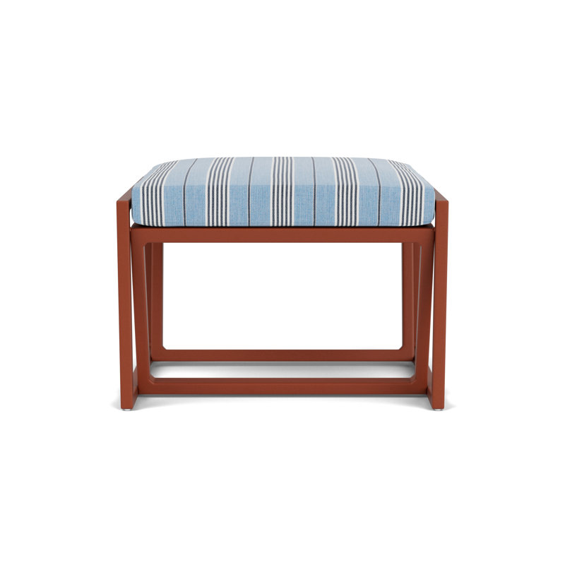 Summit Outdoor Ottoman, Woodland, Hansen Sky