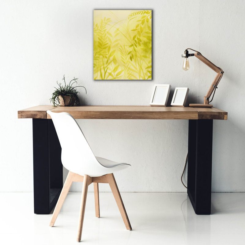 «Gilded Shadows 2» par Grace Popp, art mural sur toile, 20 po x 24 po