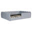 Lit double tapissier Montessori-129881829