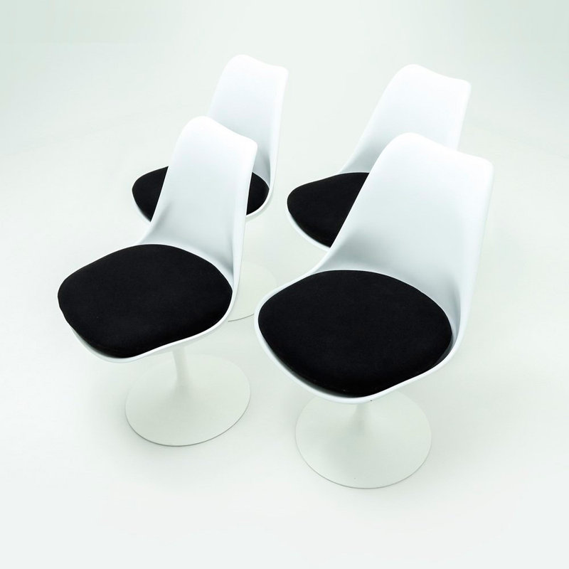 Chaise sans accoudoirs Alina, Black