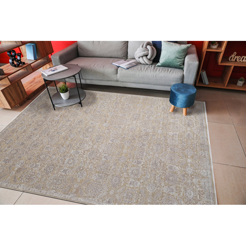 Highbridge 14629-890 BEIGE / GRIS, Rectangle 9 pi 2 po x 12 pi 10 po
