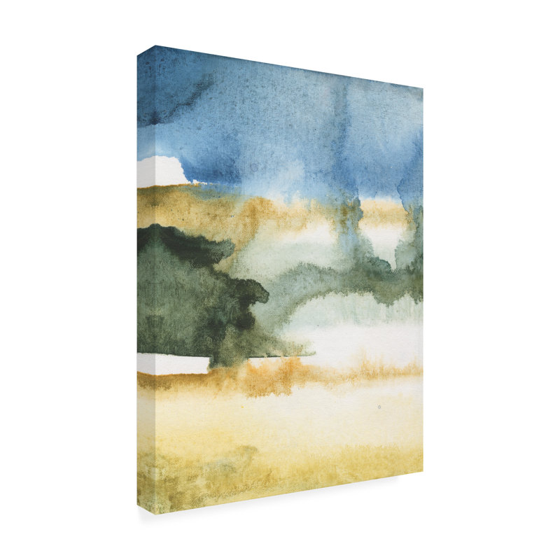 «Arriving Ashore II» sur toile par Joyce Combs, H 19 po x l 14 po x P 2 po
