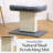 Catry 2-in-1 Mellow Cat Perch with Large Soft Bed and Sisal Scratching Post, Minimalist Design, Grey