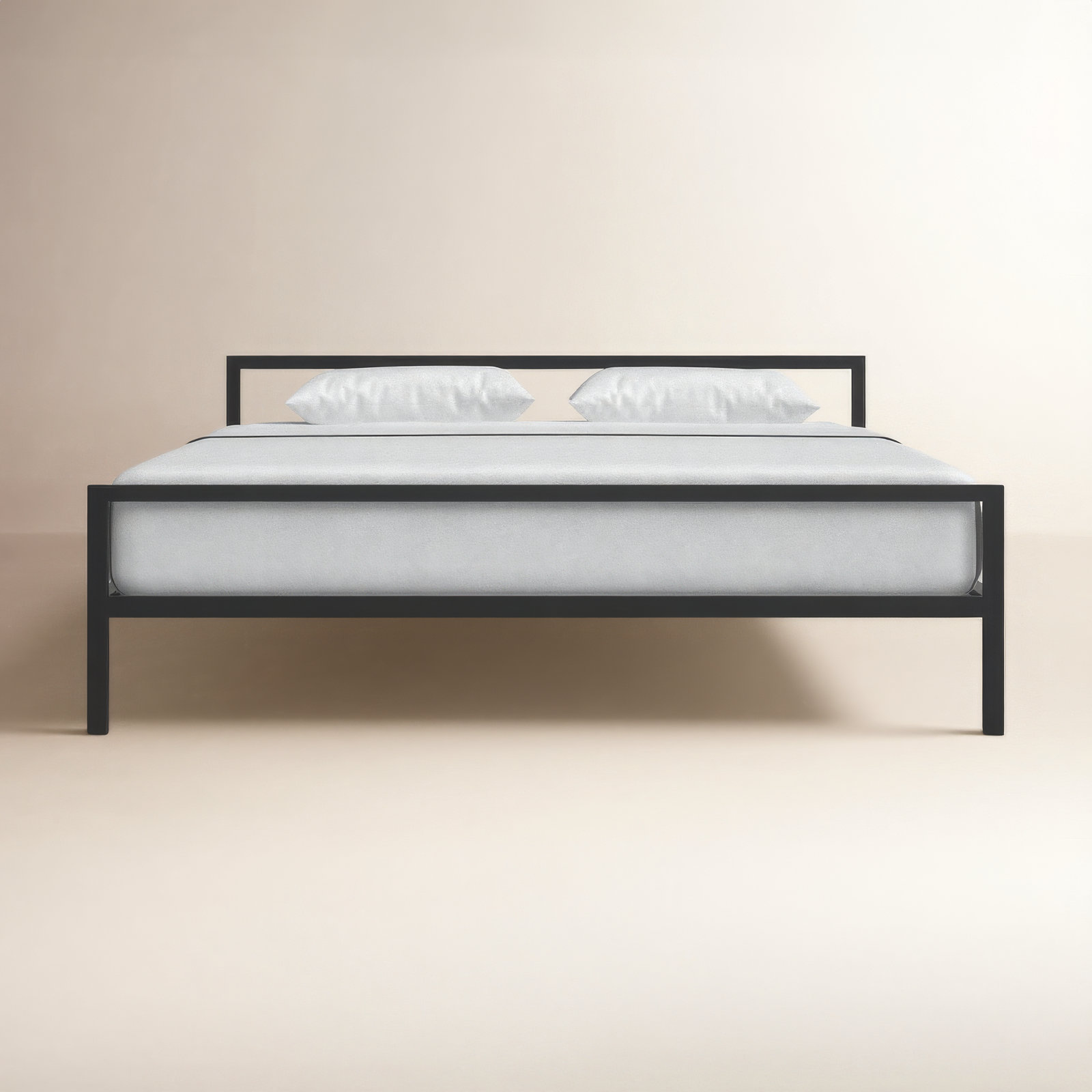 Aston Open-Frame Bed, Black, King