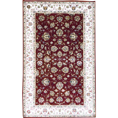 Intricately Floral Area Rug