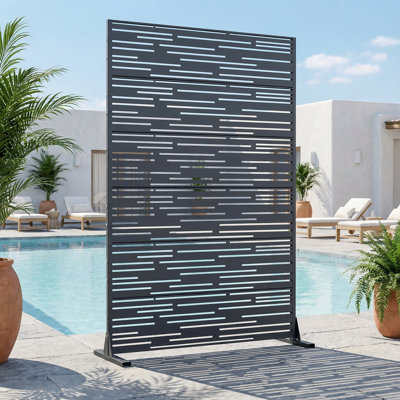 Metal Privacy Screen Panel Pattern
