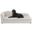 Pet For Medium And Large Dogs - Modern Irregular Design, Single Armrest, Linen, Soft Cushion, Low Plastic Feet, Olive Oversized Dog Animals , Breathable-130762940