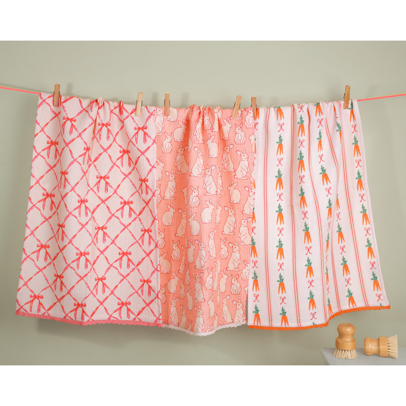 Easter Meadow Cotton Kitchen Towel Set