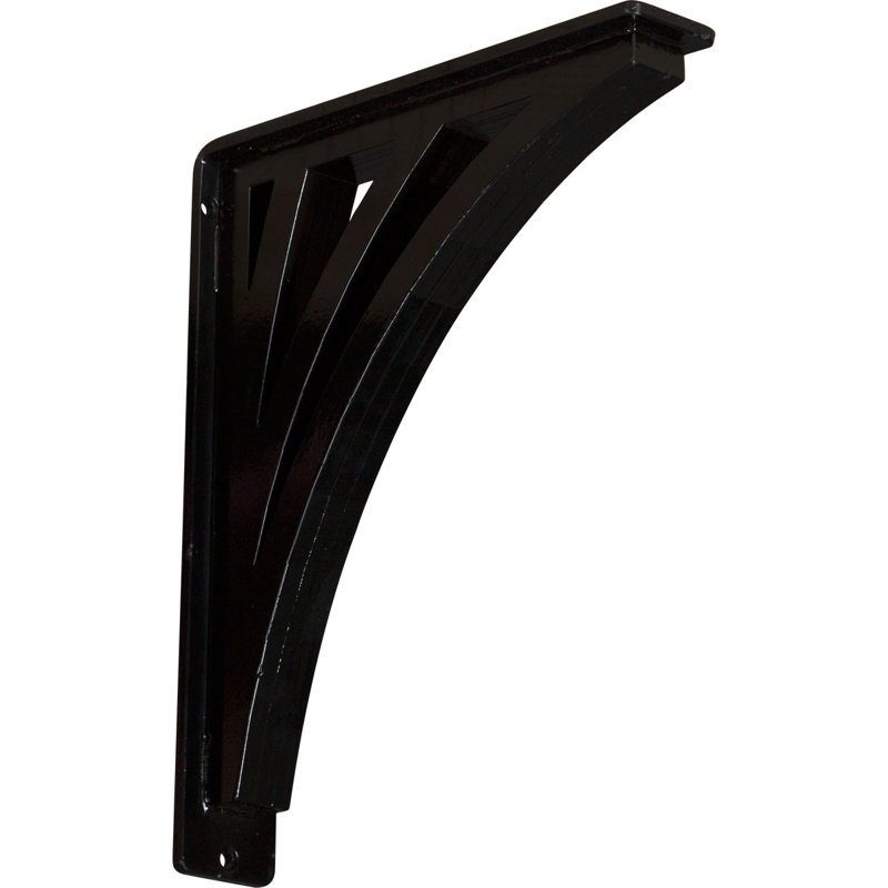 Support en fer forgé Nevio, 2 po x 12 po