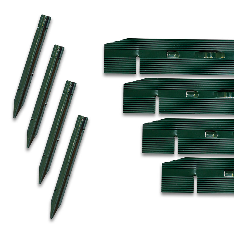 Proline 1/8 po x 4 po x 8 pi (boîte de 10), Vert Duraflex