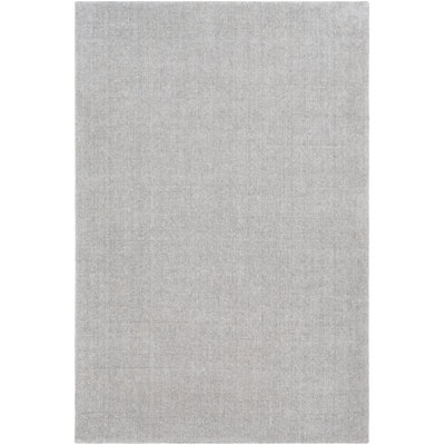 Dingman Hand-Tufted Wool Gray Area Rug