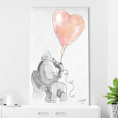 «Baby Elephant Heart» par By Jodi - impression