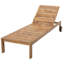 Venice Outdoor Teak Chaise Lounge-519627962