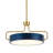 Minimalist Flush-Mount Round Dimmable LED Pendant
