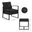 Geoffe Rattan 2 Seater Conversation Set-326961705
