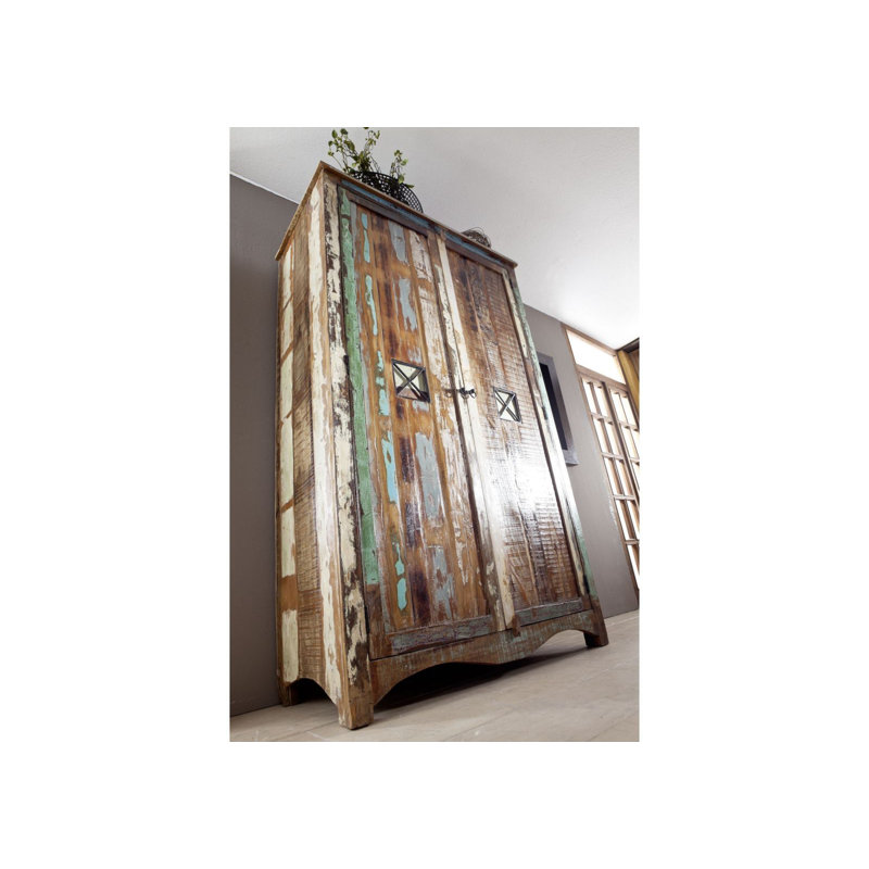 Nature Of Spirit 2 Door Solid Wood Wardrobe