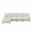 Canapé modulaire en forme de L, canapé capitonné avec repose-pieds pour le salon et la chambre à coucher-117256552-117256554