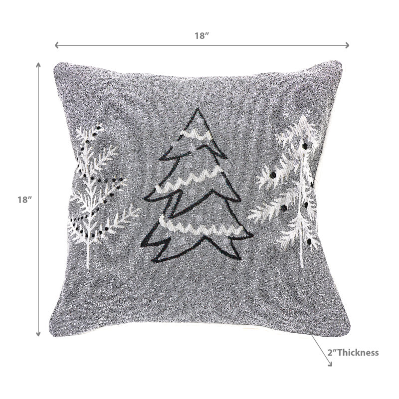  Throw Square Pillow Cover & Insert