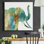Painterly Elephant - reproduction d'art sur toile tendue
