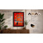 Mountain Solitude Japandi - Single Picture Frame Print-686586685-686586686