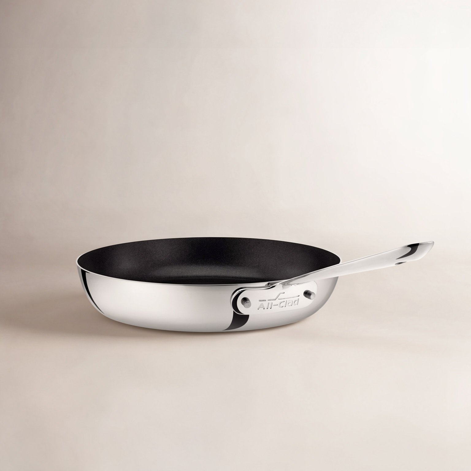 All-Clad D3™ Stainless Non-Stick French Skillet, 11" Diameter