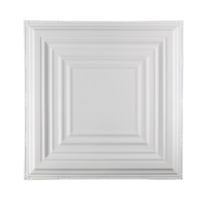 Dalle de plafond Great Lakes Tin Detroit (paquet de 5)