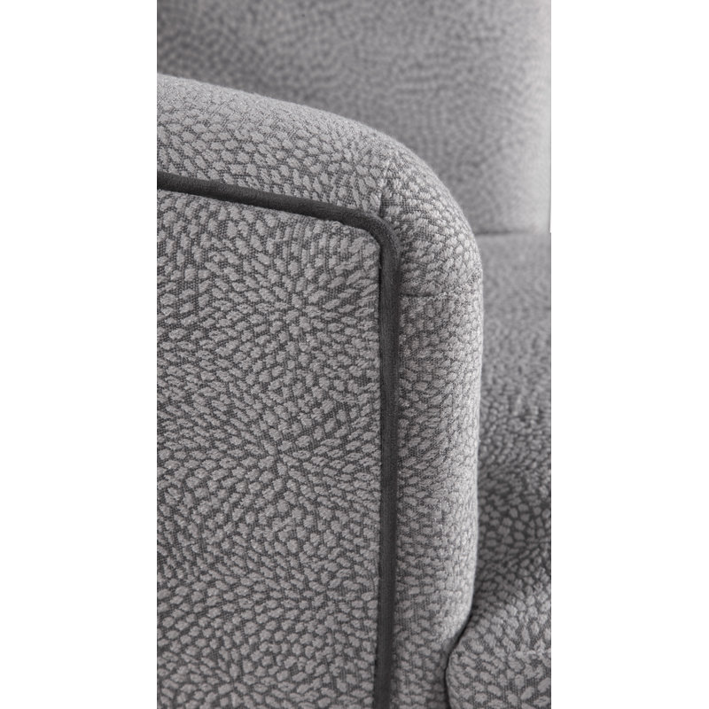 Barrel Chair, Snow Crypton Performance; 0884-91