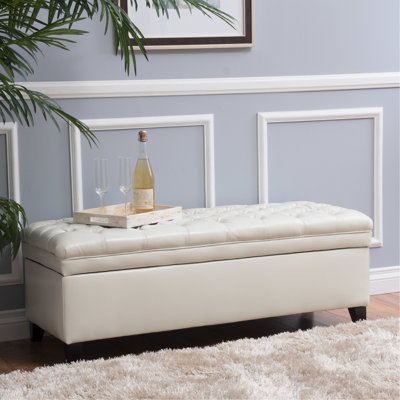 Rangement en cuir synthétique, 50,39 po Profondeur x 20,37 po, largeur 18,01 po, 33 lb avec beaucoup de rangement, po