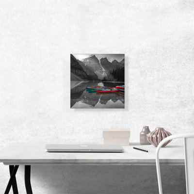 " Kayaks Boat On The Lake "