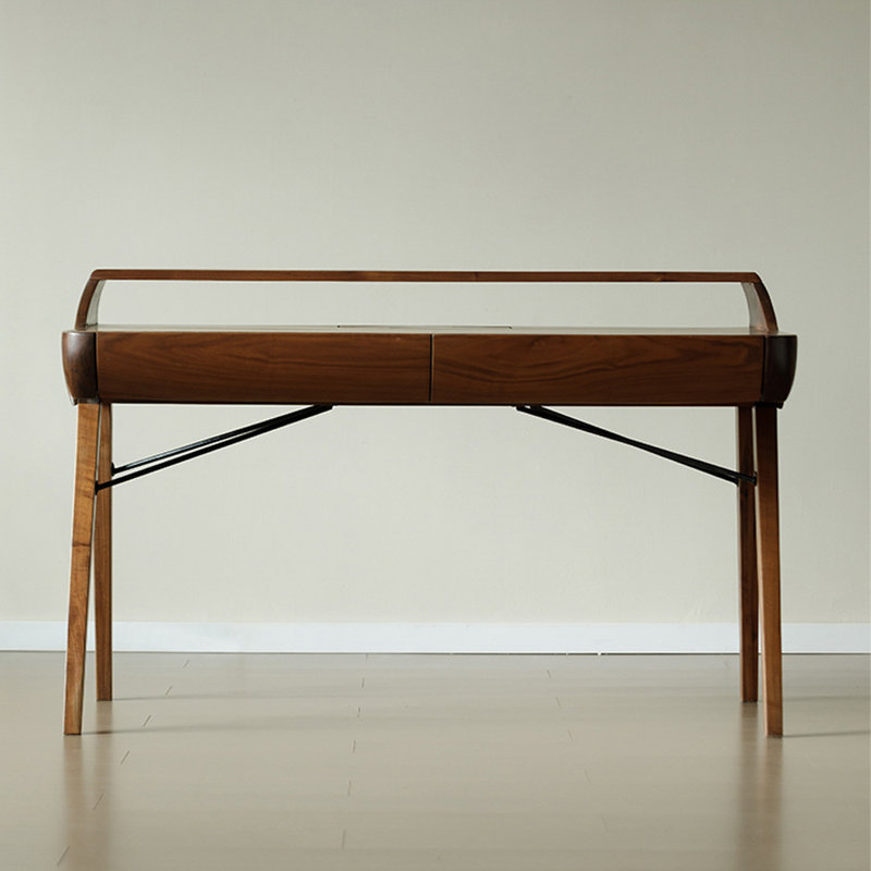 Household solid wood desk