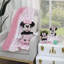  Couverture pour bébé NoJo Disney Minnie Mouse blanc, rose et turquoise Rainbow and Hearts