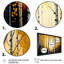 Into A Golden Birch Forest II - paysage, art mural sur toile-643494769-643494770