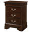 Table de chevet 3 tiroirs Louis Phillipe-829620996