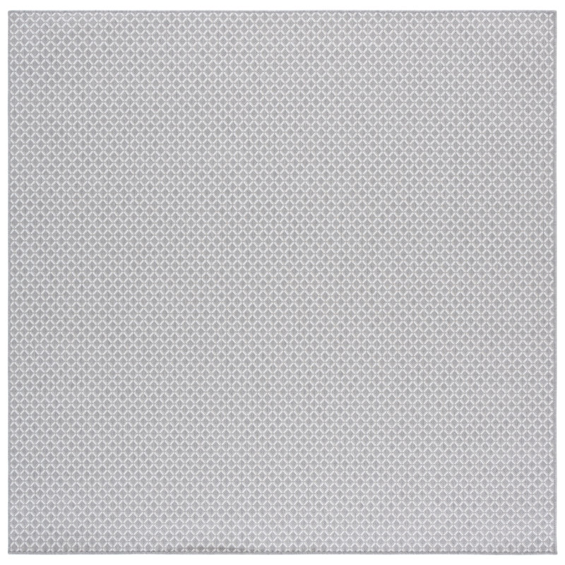 Terrace 804 Geometric Indoor/Outdoor Rug, Square 6'7"