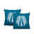 Floral Outdoor Reversible Throw Pillow-585298454-585298444