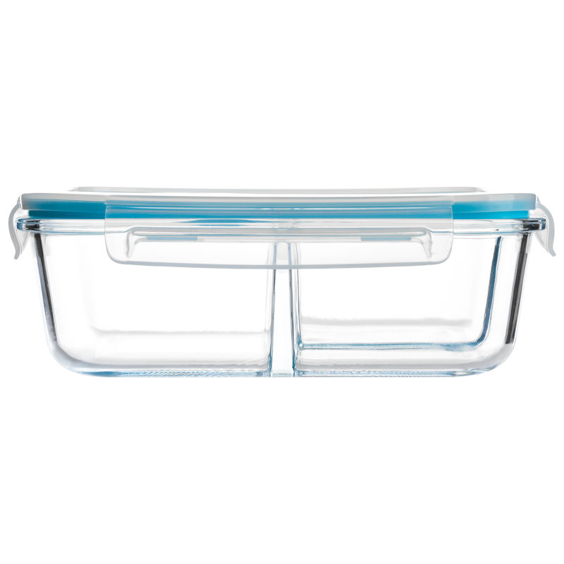 51 fl. oz. Glass Food Storage Container - Set of 3 Containers and 3 Lids