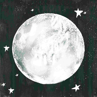 Lune et étoiles