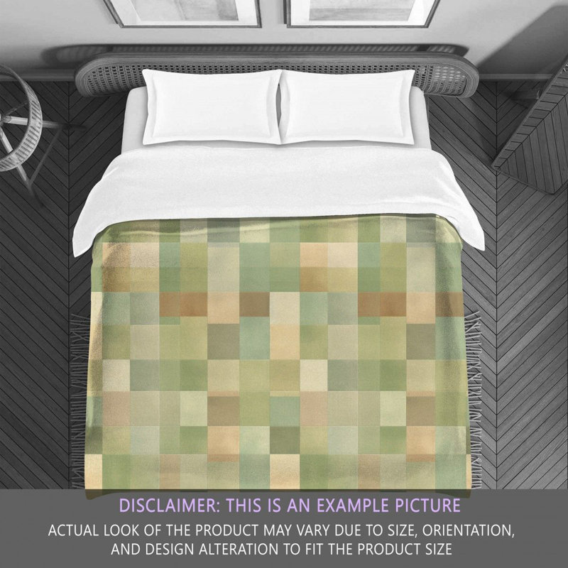 Checkered Comforter, Twin Comforter