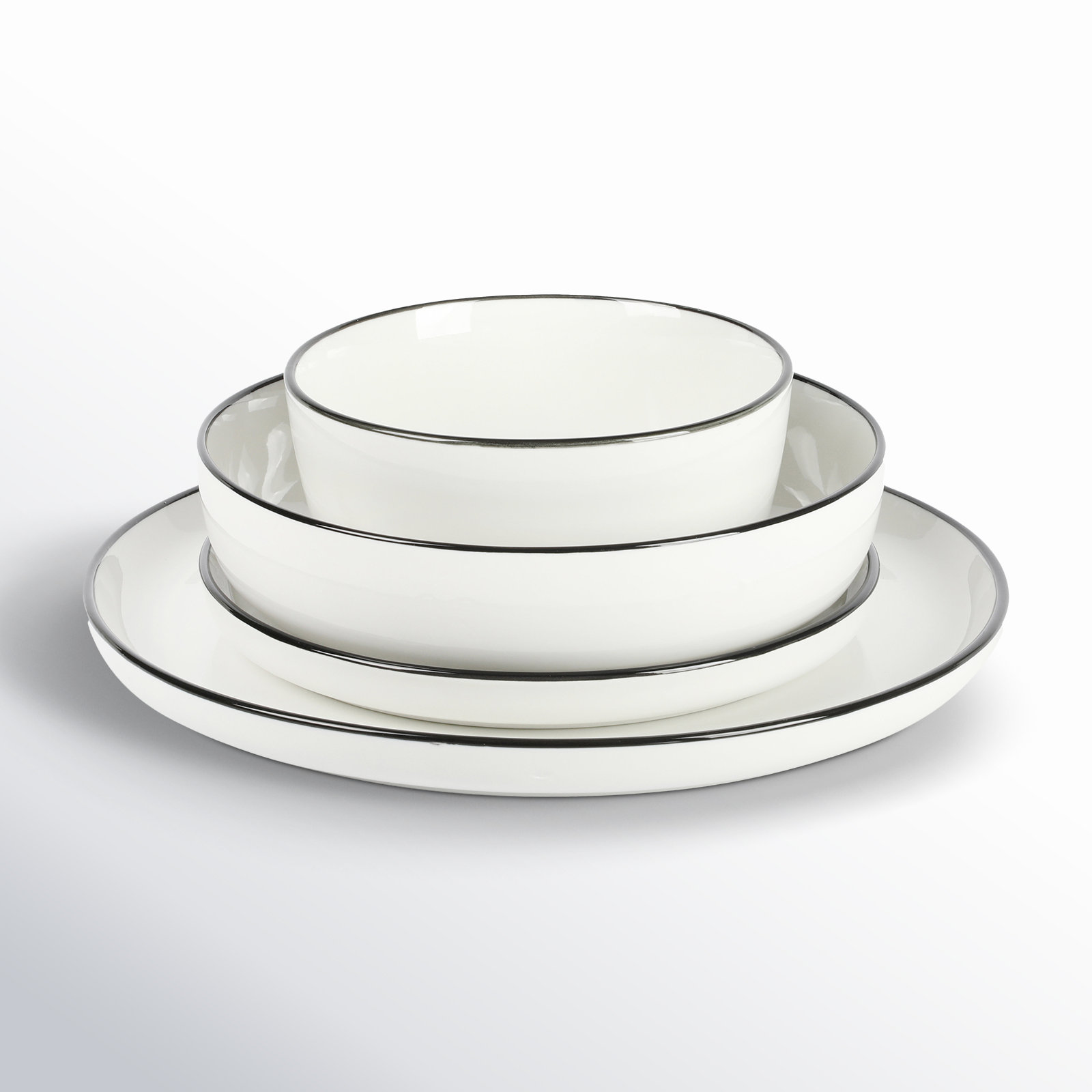 Gibson Home Oslo 16 Piece Dinnerware Set