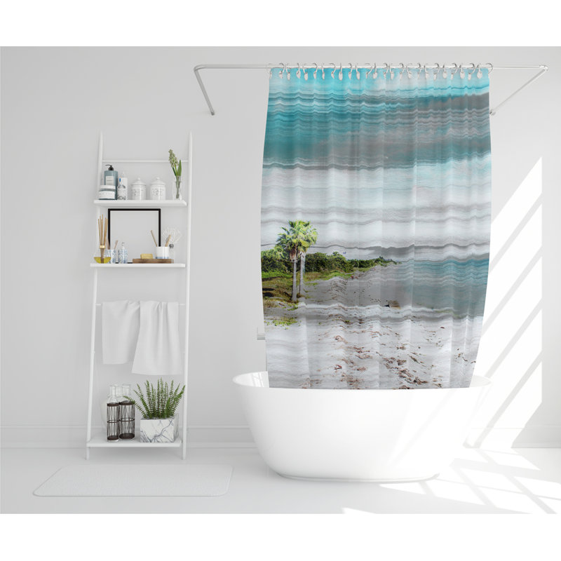 S&B BEACH Designer Shower Curtain