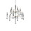 Tempest 12 Light Crystal LED Chandelier
