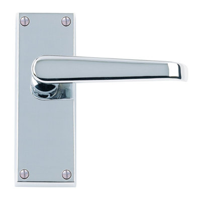 6 Pairs Victorian Straight Lever Latch Handle