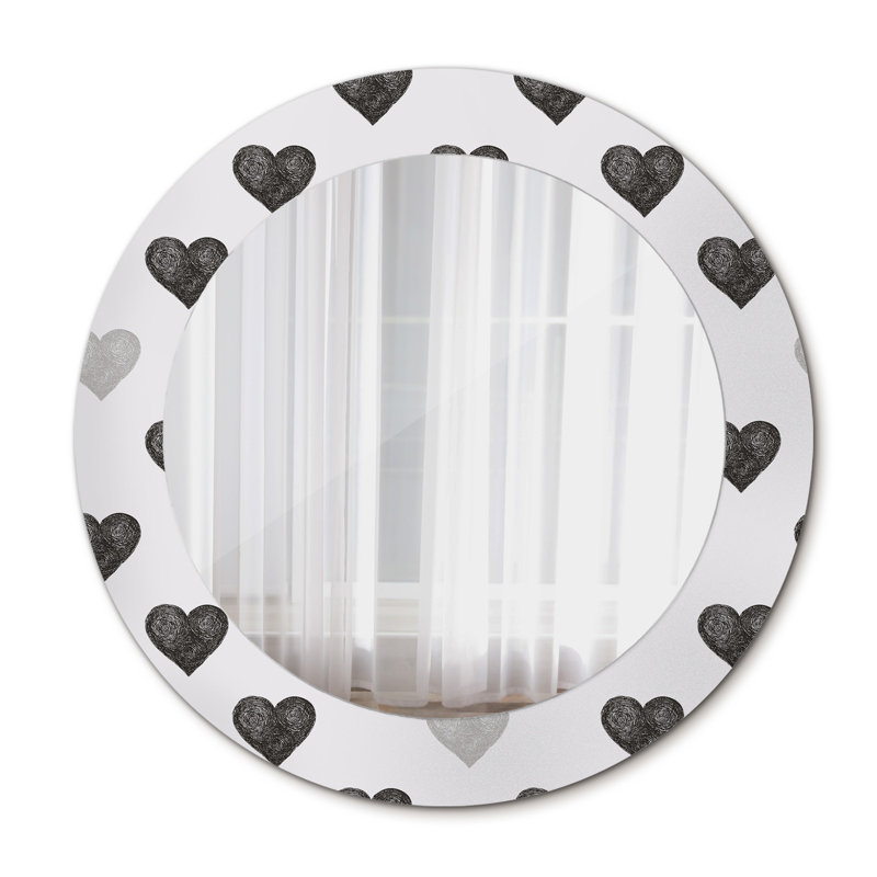 Huldar Glass Flat Wall Mirror