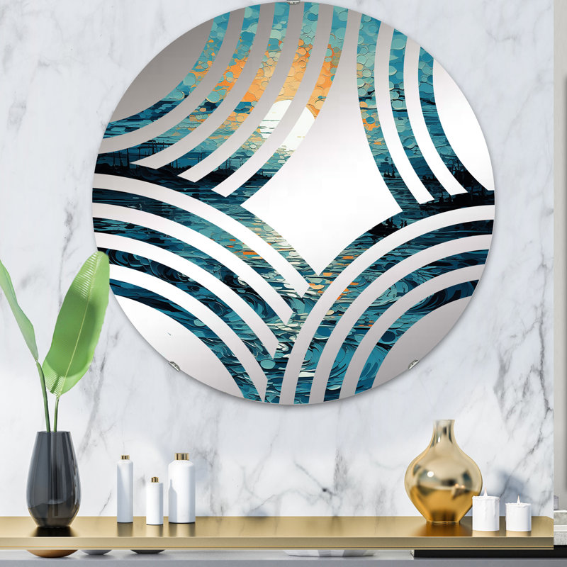 Miroir d'appoint Minimalisme, 31,4 po x 31,4 po