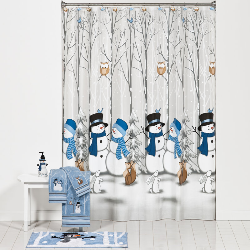 Enos Abstract Shower Curtain