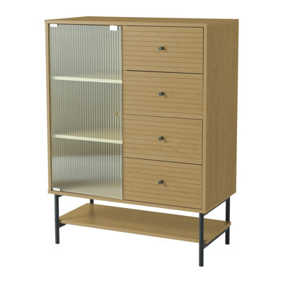 Metal Standard Accent Cabinet