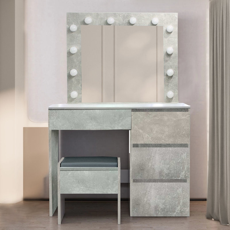 Hornick Dressing Table with Mirror