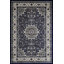 Sutphin Collection Floral Transitional Area Rug, Dark Blue