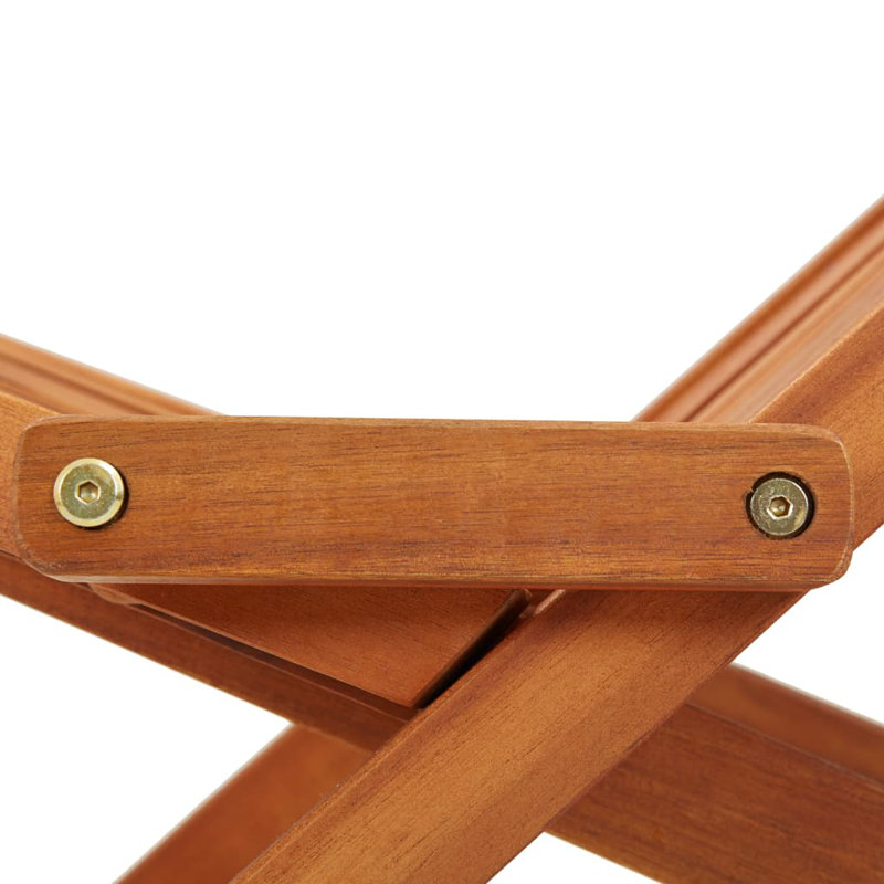Chaise longue simple en acacia 23,2 po, 1
