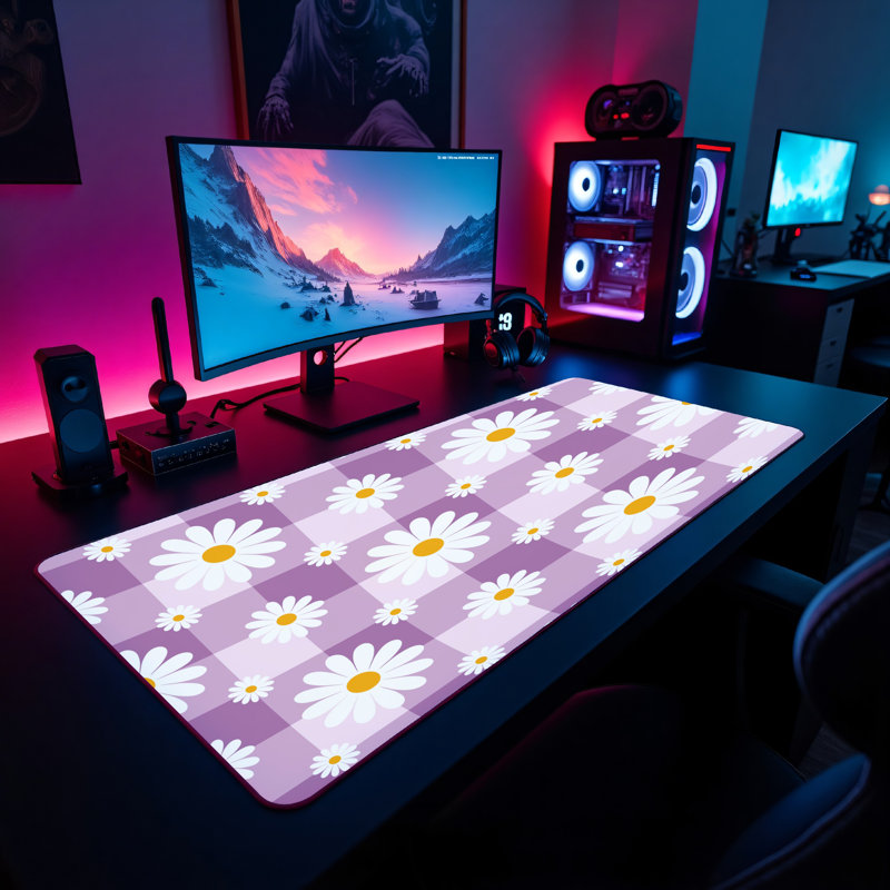 Polyester Desk Pad, 23.6x13.8